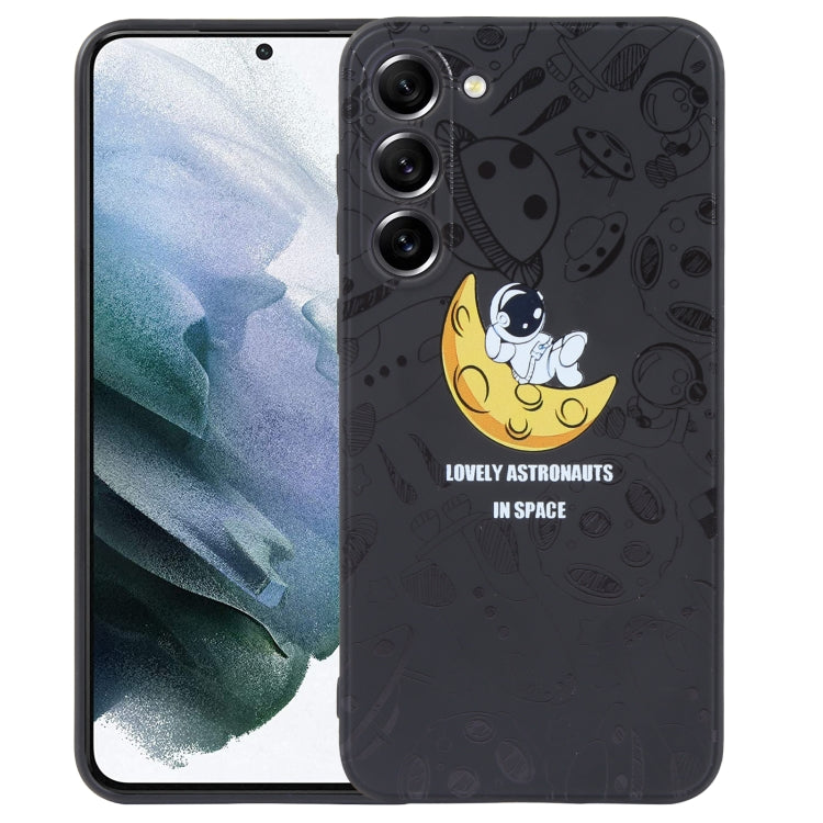 Custodia in silicone modello astronauta per Samsung Galaxy S21 5G