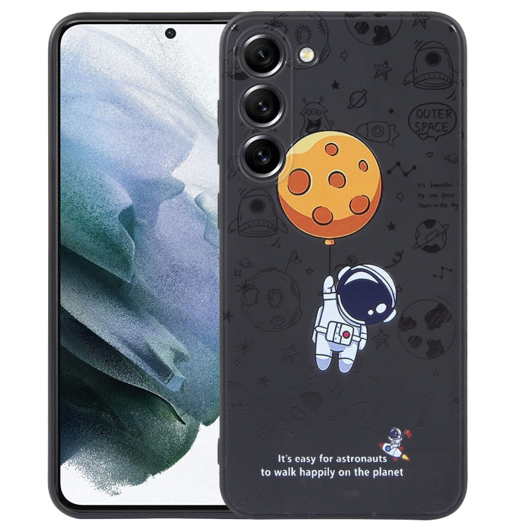 Custodia in silicone modello astronauta per Samsung Galaxy S21 5G