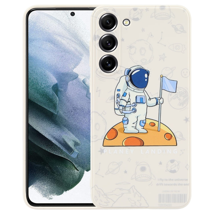 Custodia in silicone modello astronauta per Samsung Galaxy S21 5G
