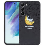 Custodia in silicone modello astronauta per Samsung Galaxy S21 5G