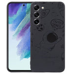 Custodia in silicone modello astronauta per Samsung Galaxy S21 5G