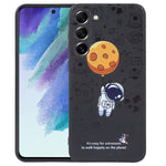Custodia in silicone modello astronauta per Samsung Galaxy S21 5G