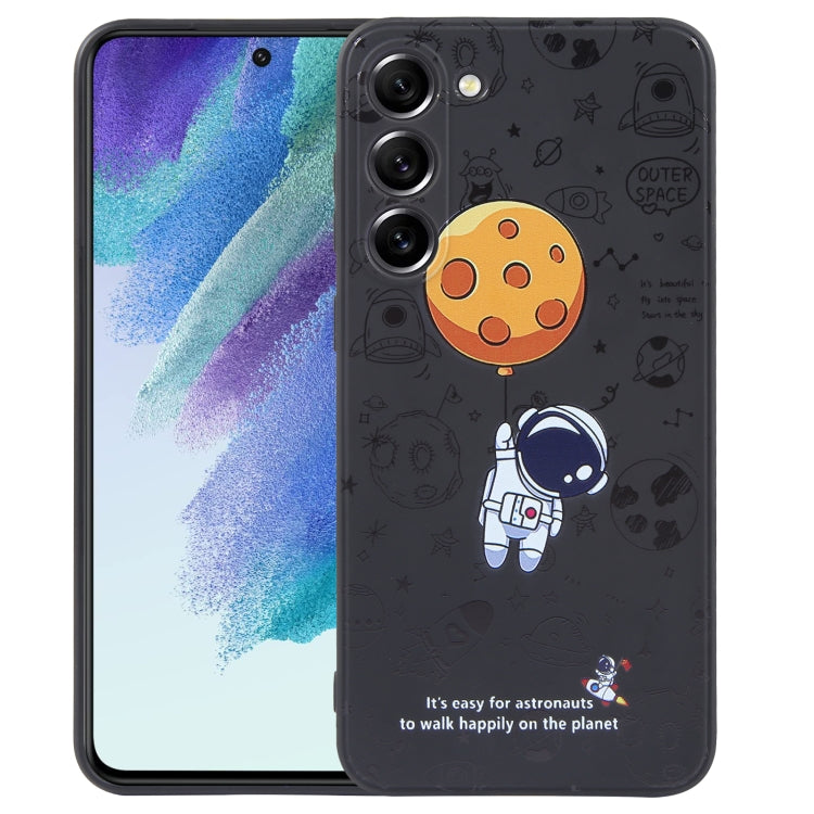 Custodia in silicone modello astronauta per Samsung Galaxy S21 5G
