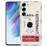 Custodia in silicone modello astronauta per Samsung Galaxy S21 5G