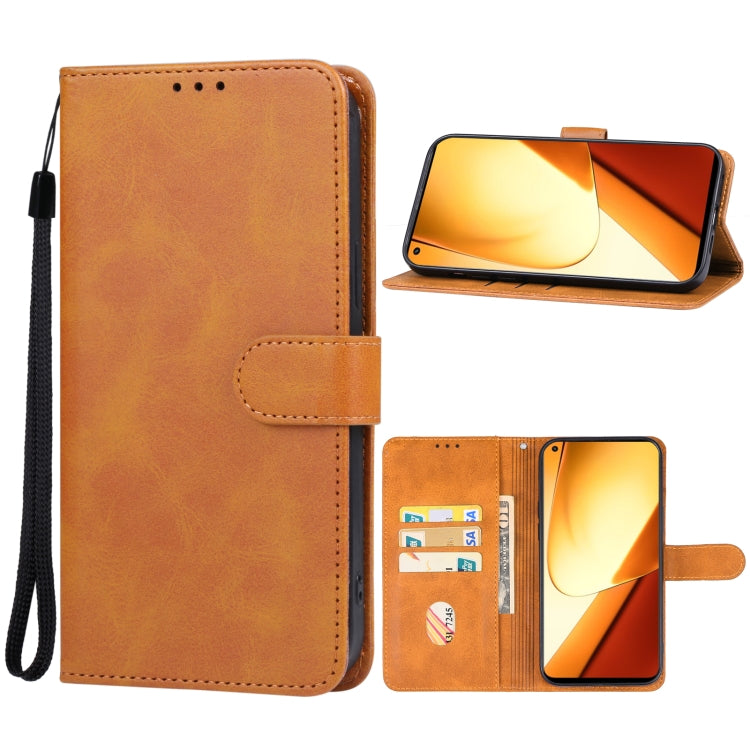 Custodia in pelle per Realme 11x, 11 5G, C53 India, Narzo 60 Pro e Narzo 60