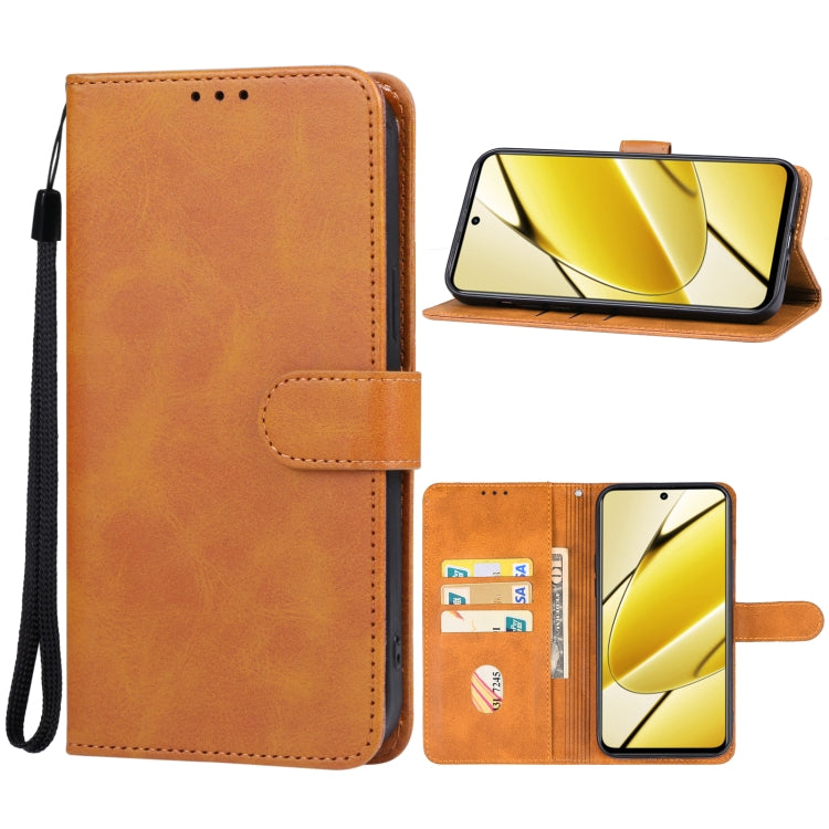 Custodia in pelle per Realme 11x, 11 5G, C53 India, Narzo 60 Pro e Narzo 60