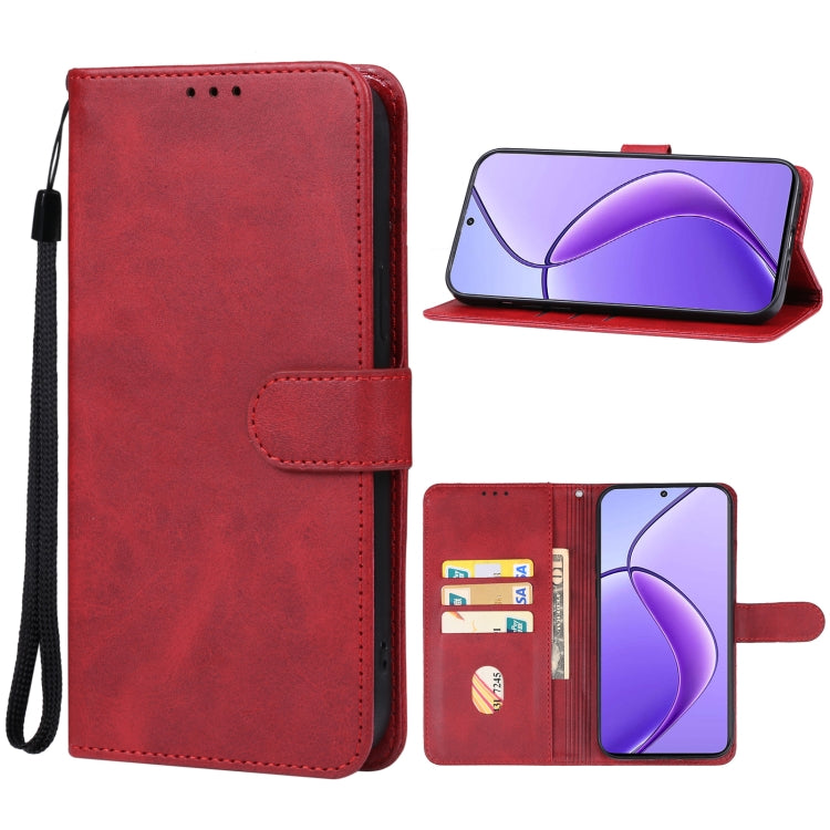 Custodia in pelle per Realme C63 con supporto e slot carte