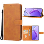 Custodia in pelle per Realme C63 con supporto e slot carte