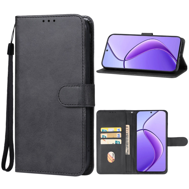 Custodia in pelle per Realme C63 con supporto e slot carte