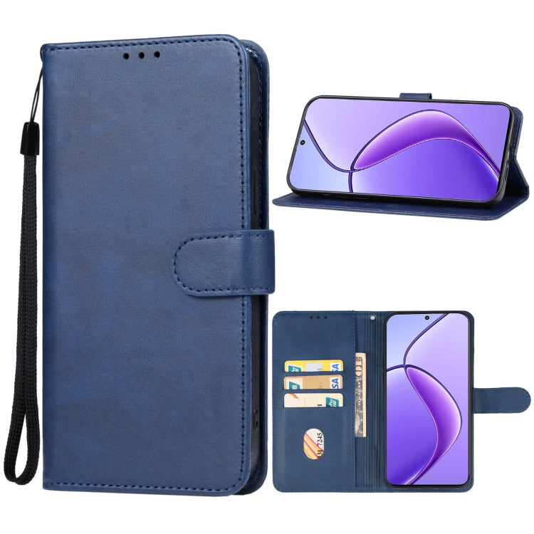 Custodia in pelle per Realme C63 con supporto e slot carte