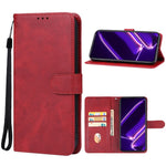 Custodia in pelle per Realme C63 con supporto e slot carte
