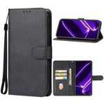 Custodia in pelle per Realme C63 con supporto e slot carte