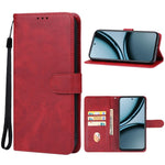 Custodia in pelle per Realme C63 con supporto e slot carte