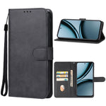 Custodia in pelle per Realme C63 con supporto e slot carte