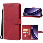 Custodia in pelle per Realme C63 con supporto e slot carte
