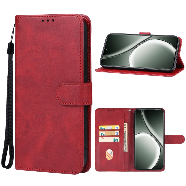 Custodia in pelle per Realme C63 con supporto e slot carte