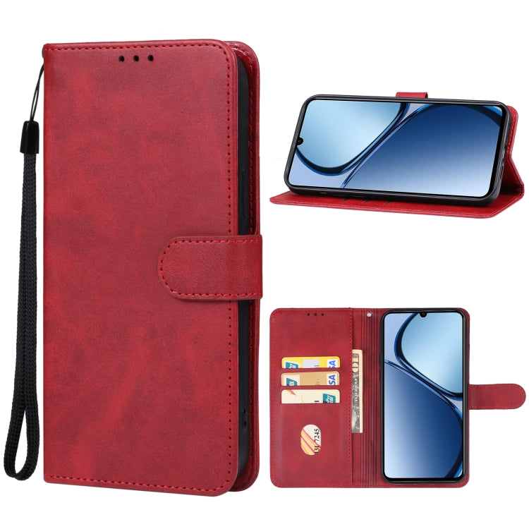 Custodia in pelle per Realme C63 con supporto e slot carte