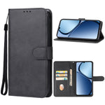 Custodia in pelle per Realme C63 con supporto e slot carte