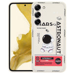 Custodia per cellulare con bordo dritto in silicone modello astronauta, For Samsung Galaxy A81, For Samsung Galaxy A73 5G, For Samsung Galaxy A72 5G / 4G