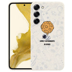 Custodia per cellulare con bordo dritto in silicone modello astronauta, For Samsung Galaxy A81, For Samsung Galaxy A73 5G, For Samsung Galaxy A72 5G / 4G