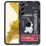 Custodia per cellulare con bordo dritto in silicone modello astronauta, For Samsung Galaxy A12, For Samsung Galaxy A03s EU, For Samsung Galaxy A03 164mm