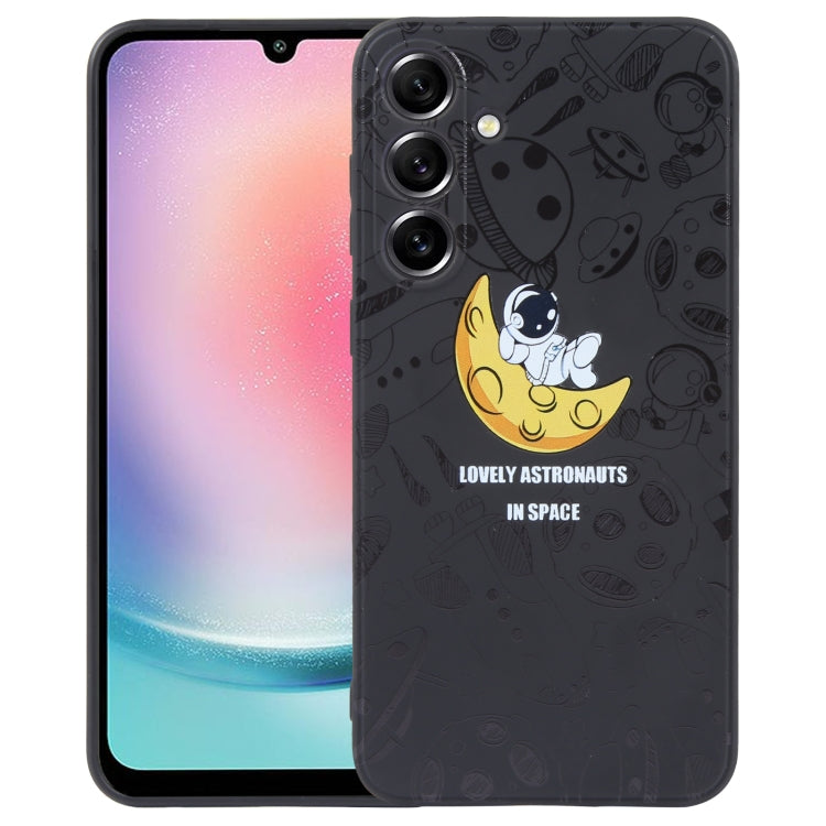 Custodia silicone modello astronauta per Samsung Galaxy S21 Ultra