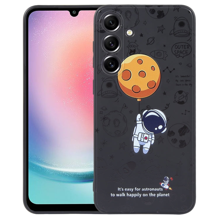 Custodia silicone modello astronauta per Samsung Galaxy S21 Ultra