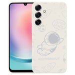 Custodia silicone modello astronauta per Samsung Galaxy S21 Ultra