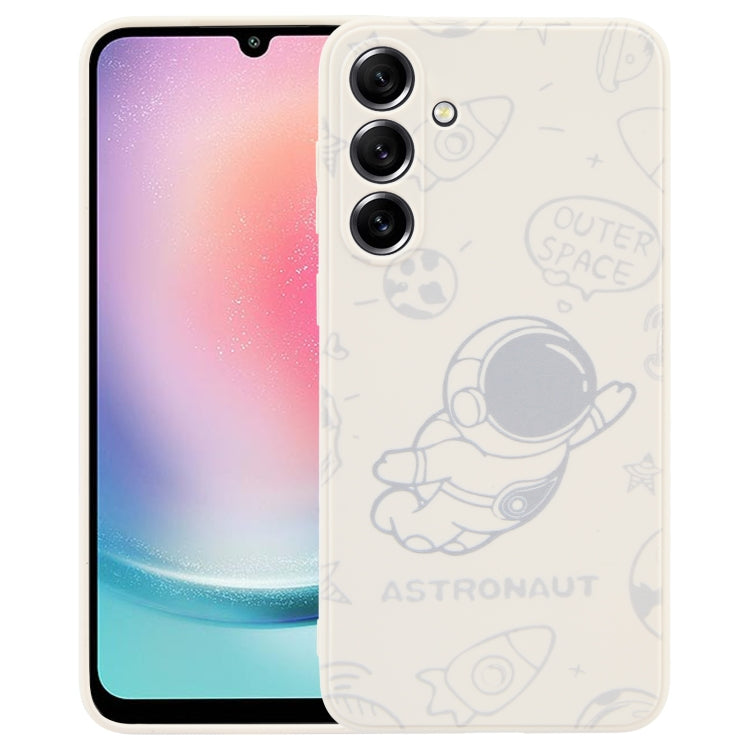 Custodia silicone modello astronauta per Samsung Galaxy S21 Ultra