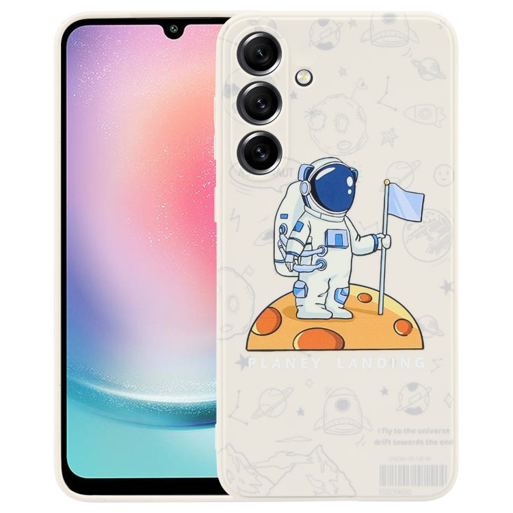 Custodia silicone modello astronauta per Samsung Galaxy S21 Ultra