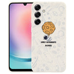 Custodia silicone modello astronauta per Samsung Galaxy S21 Ultra