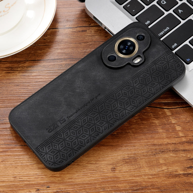 Custodia in pelle goffrata 3D per Huawei nova 11