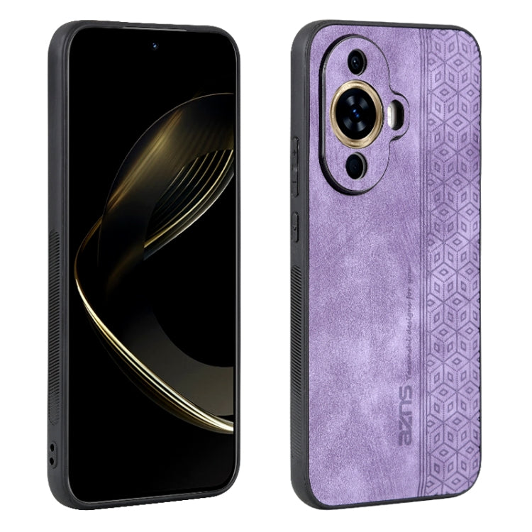 Custodia per telefono AZNS in pelle goffrata 3D, For Huawei Mate 60, For Huawei Mate 60 Pro, For Huawei Maimang 20, For Huawei nova 11 Pro