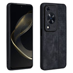 Custodia in pelle goffrata 3D per Huawei Pura 70 Pro