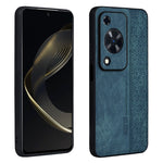 Custodia in pelle goffrata 3D per Huawei Pura 70 Pro