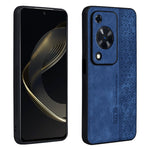Custodia in pelle goffrata 3D per Huawei Pura 70 Pro