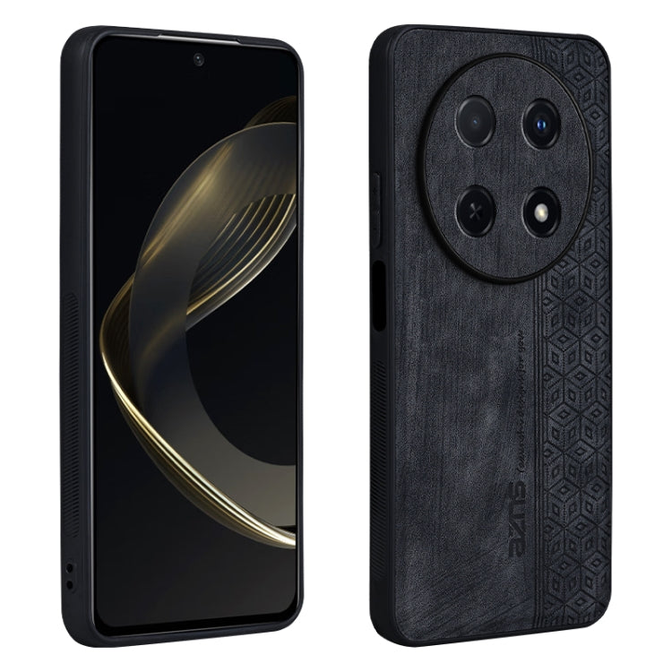 Custodia in pelle goffrata 3D per Huawei Pura 70 Pro