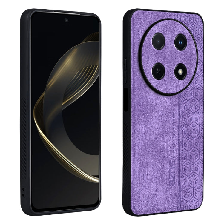 Custodia in pelle goffrata 3D per Huawei Pura 70 Pro