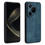 Custodia in pelle goffrata 3D per Huawei Pura 70 Pro
