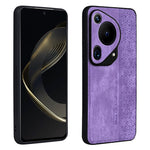 Custodia in pelle goffrata 3D per Huawei Mate 70 Pro e modelli compatibili