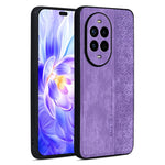 Custodia in pelle goffrata 3D per Huawei Mate 70 Pro e modelli compatibili