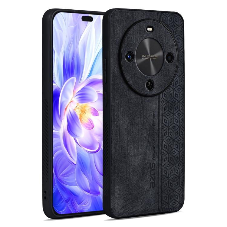 Custodia per telefono in pelle goffrata 3D per Huawei Pura 80 Ultra 5G