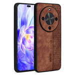 Custodia per telefono in pelle goffrata 3D per Huawei Pura 80 Ultra 5G