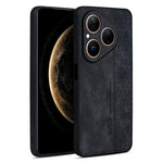 Custodia per telefono in pelle goffrata 3D per Huawei Pura 80 Ultra 5G