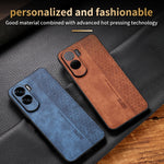 Custodia in pelle goffrata 3D per Honor X50i