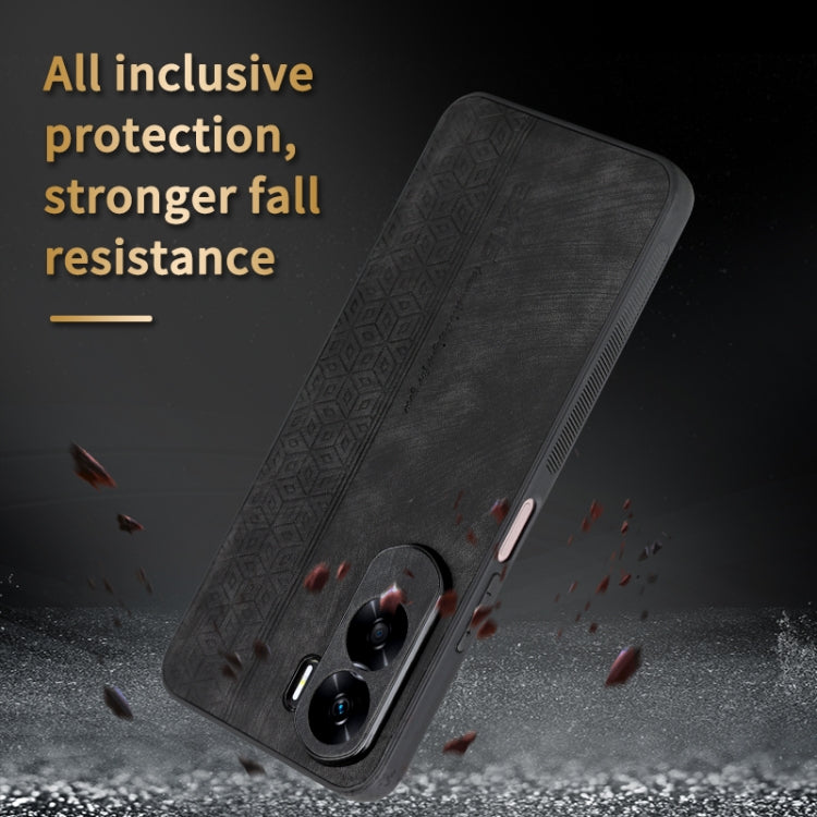 Custodia in pelle goffrata 3D per Honor X50i