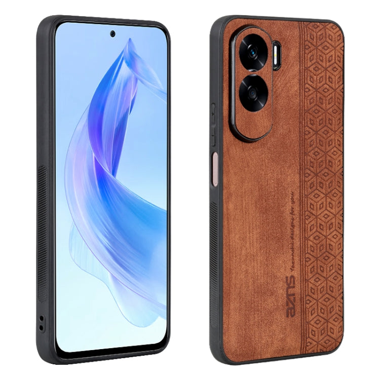 Custodia in pelle goffrata 3D per Honor X50i