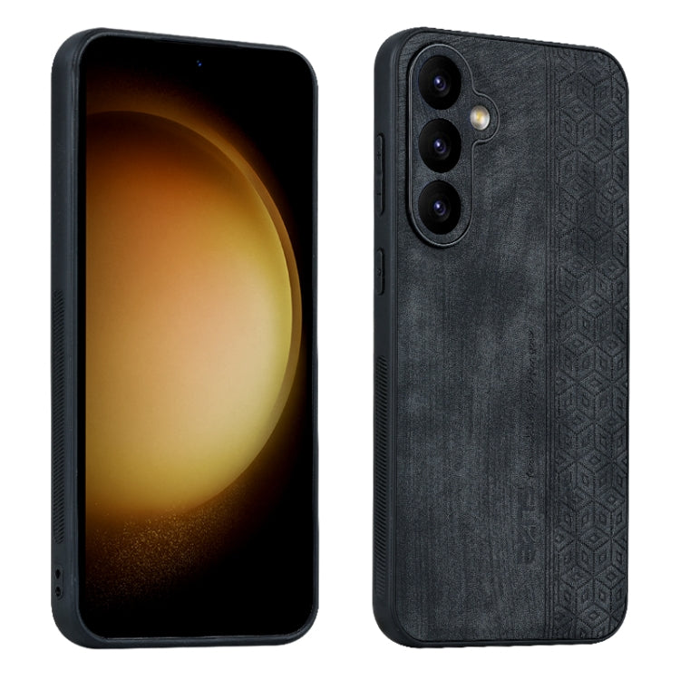 Custodia in pelle goffrata 3D per Samsung Galaxy M14