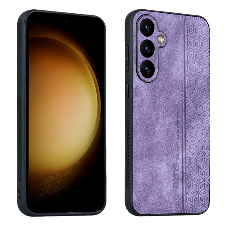 Custodia in pelle goffrata 3D per Samsung Galaxy M14