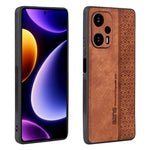 Custodia in pelle goffrata 3D per Xiaomi Redmi Note 12 Turbo